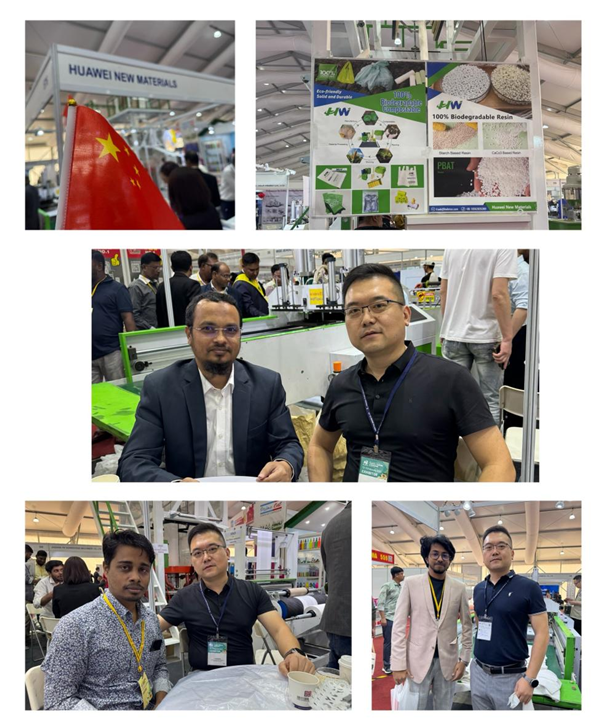 HuaWei Company's Biodegradable Products Shine at Bangladesh Exhibition